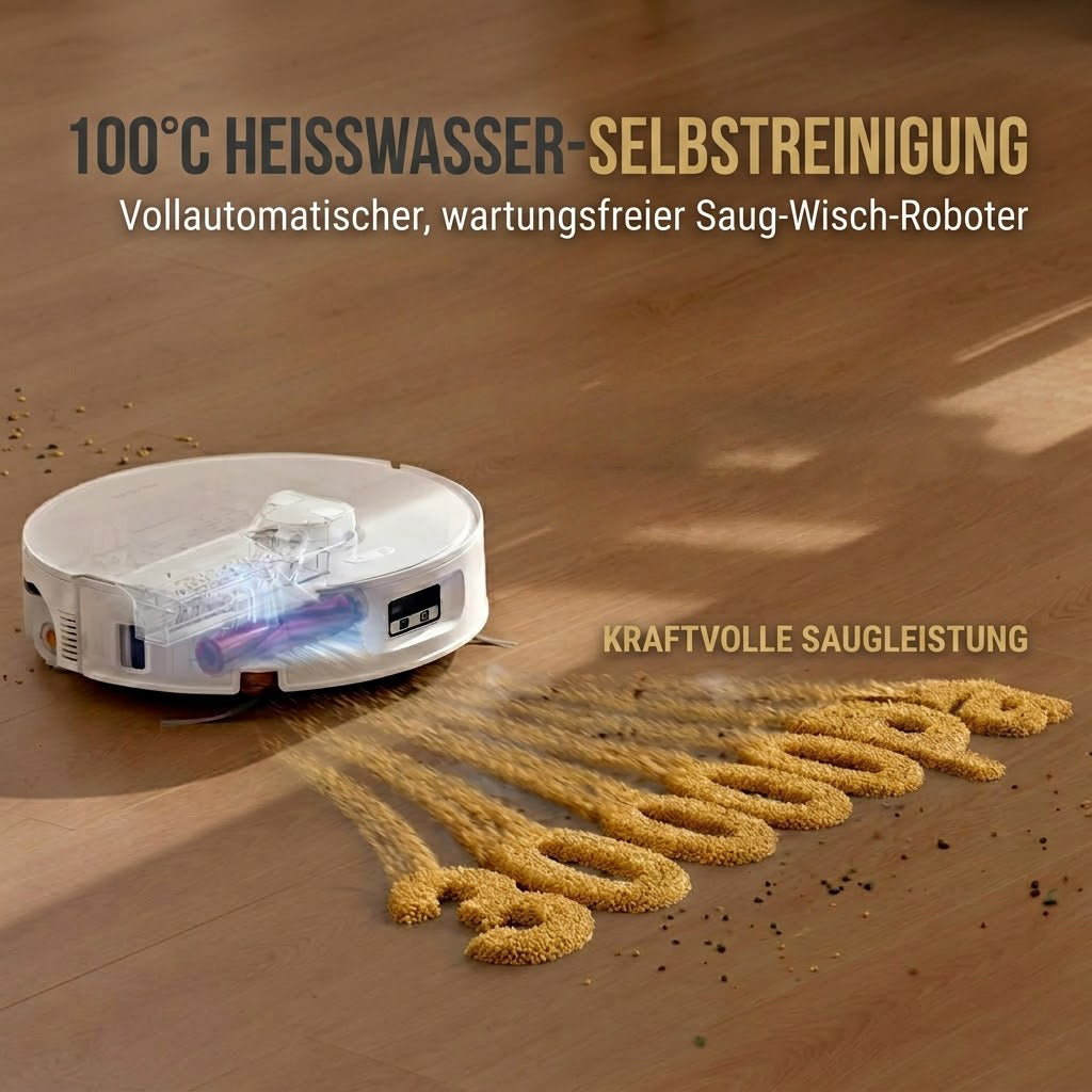 P20 Ultra Plus Saug- und Wischroboter-Kombination — Vollautomatisch
